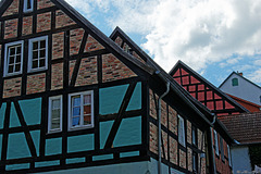 Fachwerkhäuser in Wolgast (© Buelipix)
