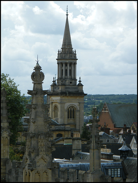 All Saints from the Sheldonian