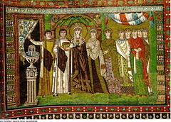 Impératrice Theodora et sa Cour