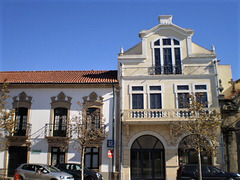 Restored façades.