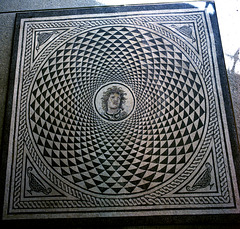 Mosaic Floor with Head of Medusa