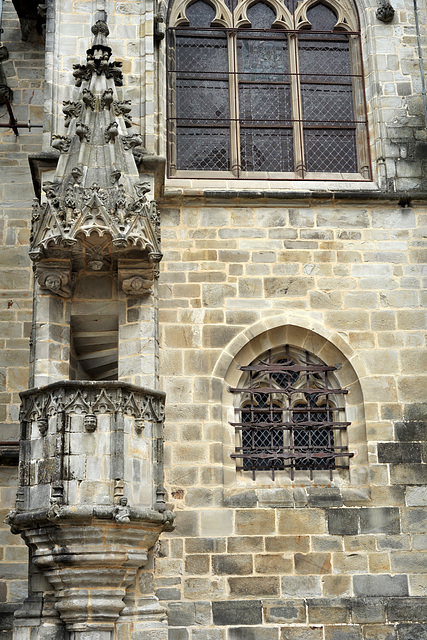 Chaire extérieure de l'église N.D. de Vitré - Ille-et-Vilaine