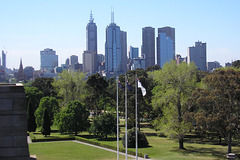 View From The Shrine Of Remembrance