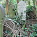 abney park cemetery, london   (1)head and foot stone on family grave of john boughey gregory + 1860