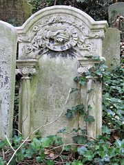 abney park cemetery, london   (2)charles cheverton ,early c20 tombstone