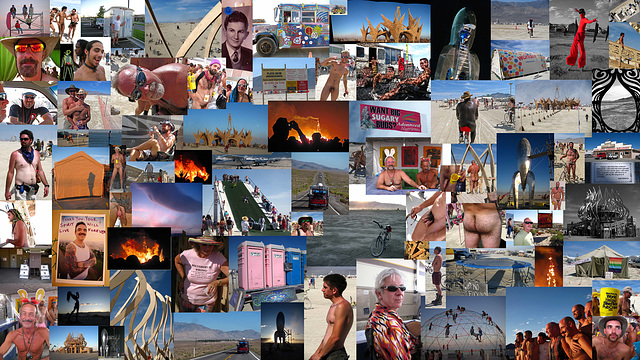 2009 Burning Man Collage