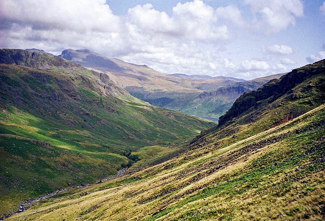 Descent to Nether Beck and Wastwater (Scan from Aug 1992)