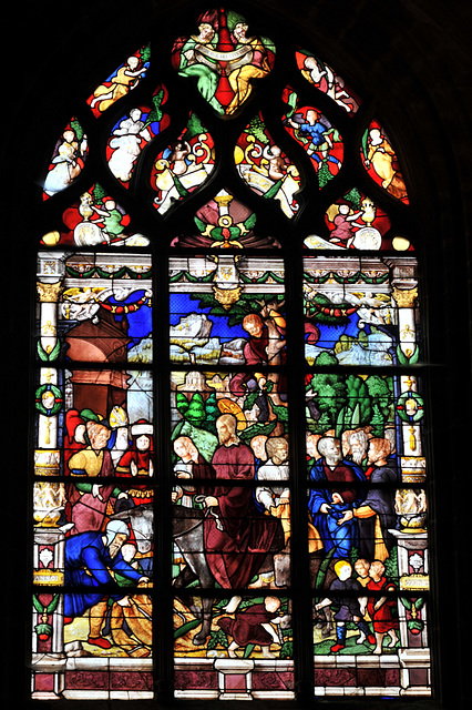 Entrée du Christ à Jérusalem (1537) - Eglise N.D. de Vitré