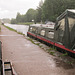 Rain on the canal.