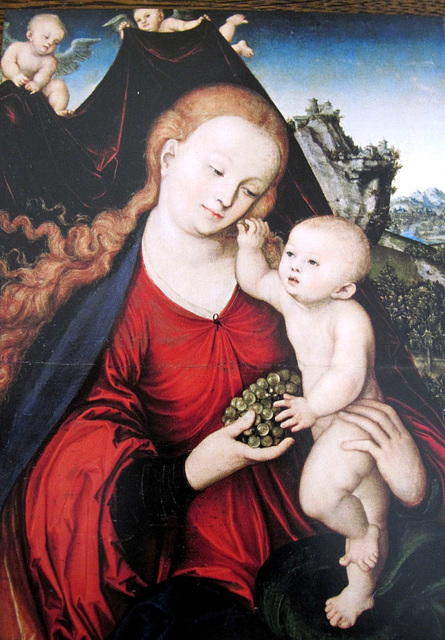 Cranach  : Vierge à l'Enfant