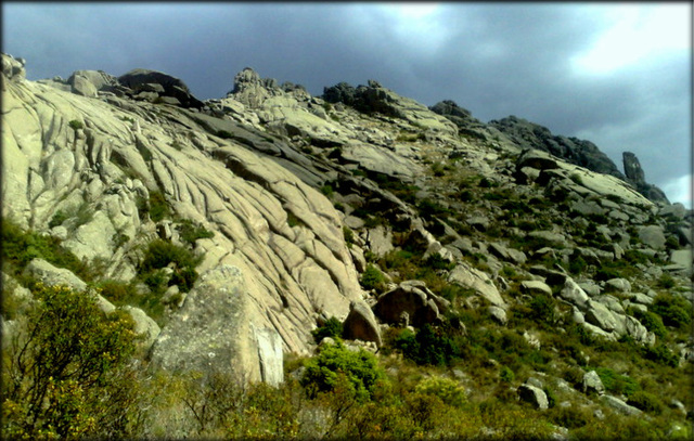 Climbing crags, Sierra de La Cabrera