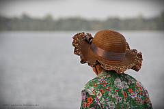 looking at the Mekong (Cambodja)