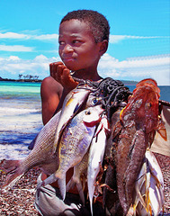 Pescata artigianale in Madagascar - (639)