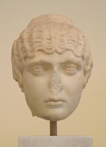 Ipernity Portrait Head Of Faustina From Athens In The National