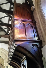 reflections on a church organ
