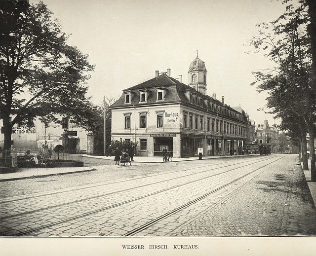 Album von Dresden: Weißer Hirsch Kurhaus