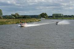 Waterskier On The Yare