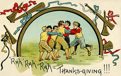'Rah, 'Rah, 'Rah, Thanksgiving!!!