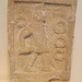 Grave Stele of a Gladiator in the National Archaeological Museum in Athens, May 2014