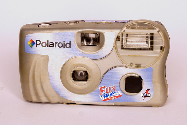 Polaroid Fun Shooter Flash One-Time-Use Camera No. 4