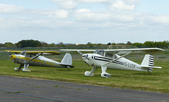 A Pair of Luscombes at Solent Airport (2) - 15 April 2017
