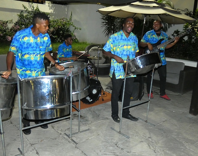 Steel Band at Bel Jou Hotel Barbecue