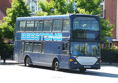 Beestons Coaches YN54 OAH in Ipswich - 8 Jul 2022 (P1120262)
