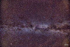 The Milky Way Galaxy tonight over Rafford Canon 6D 15mm f2.8 ISO2500 4500K 30 seconds x 7 exposures stacked in Sequator.
