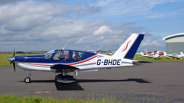 G-BHDE at Solent Airport - 6 June 2021