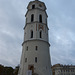 Der Glockenturm von der Kathedrale St. Stanislaus und St. Ladislaus