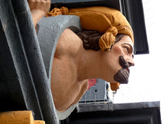 Andernach- Figure on  Haus von der Leyen City Museum