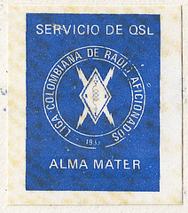 LCRA QSL stamp (1989)