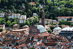 Heidelberg mit Jesuitenkirche