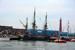Sail 2015 – Götheborg in the IJmuiden harbour
