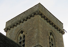 brize norton church, oxon c13 tower with plate tracery(13)