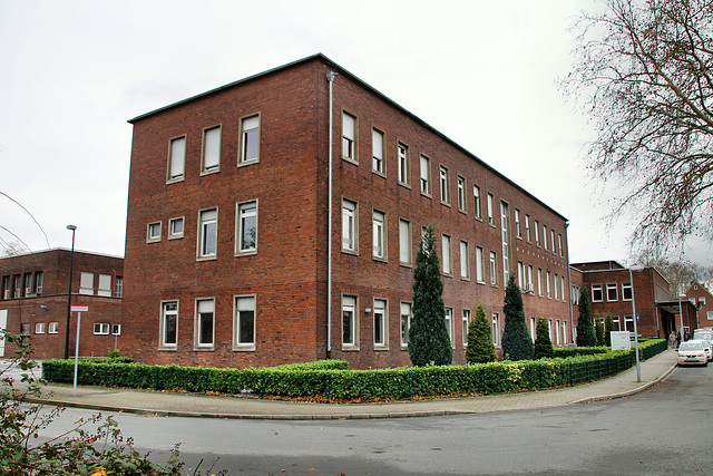 Ehem. Bürogebäude der Zeche Consolidation 1/6 (Gelsenkirchen-Schalke) / 30.12.2018