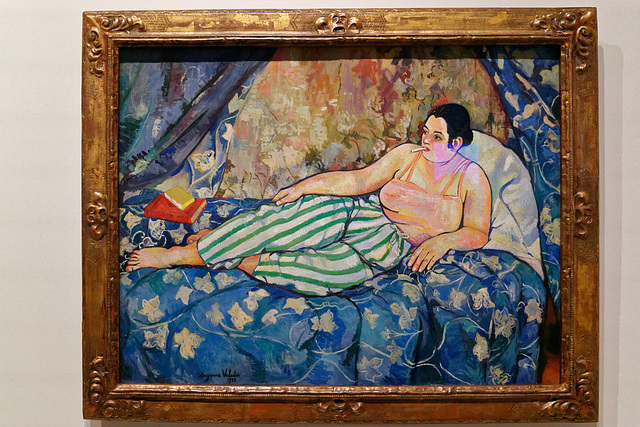 "La chambre bleue" (Suzanne Valadon - 1923)