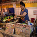 Vegetable wraps - great street food in Pai