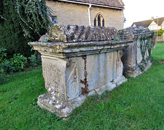 brize norton church, oxon C18 tombs, the bale 1718, the next to john james 1760 (17)