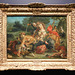 Lion Hunt by Delacroix in the Metropolitan Museum of Art, January 2019