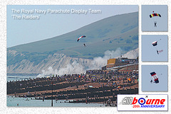 Royal Navy Raiders parachute into Airbourne 2012