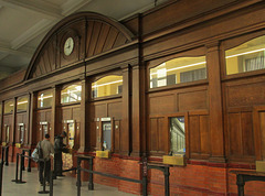 Edwardian ticket hall.