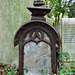 abney park cemetery, london (17)unusual cast iron tomb with stone inside, designed like a c19 fireplace