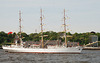 Das 3 Mast-Segelschulschiff "Dar Mlodziezy"...