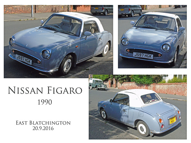 Nissan Figaro 1990 East Blatchington 20 9 2016