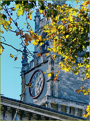 Avignon : I segni dell'autunno e il campanile dell'orologio