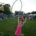 Hula hoops have become popular at festivals