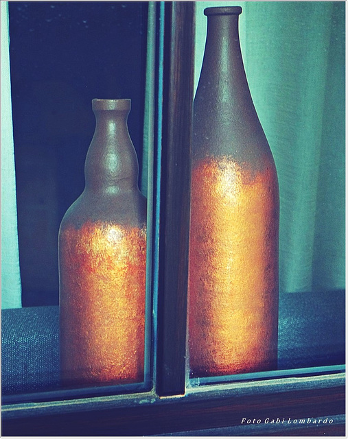 two bottles full of sun