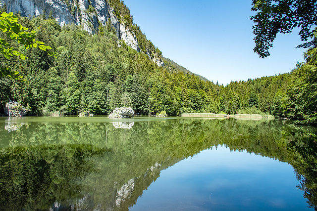 Lake 'Berglsteinersee' in Tyrol