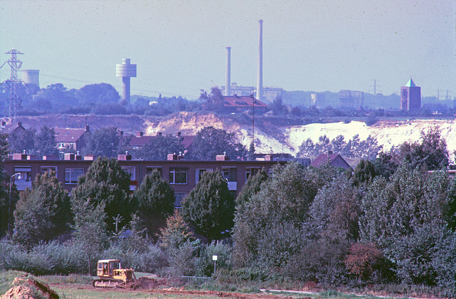 view to former coalmine Emma 1985